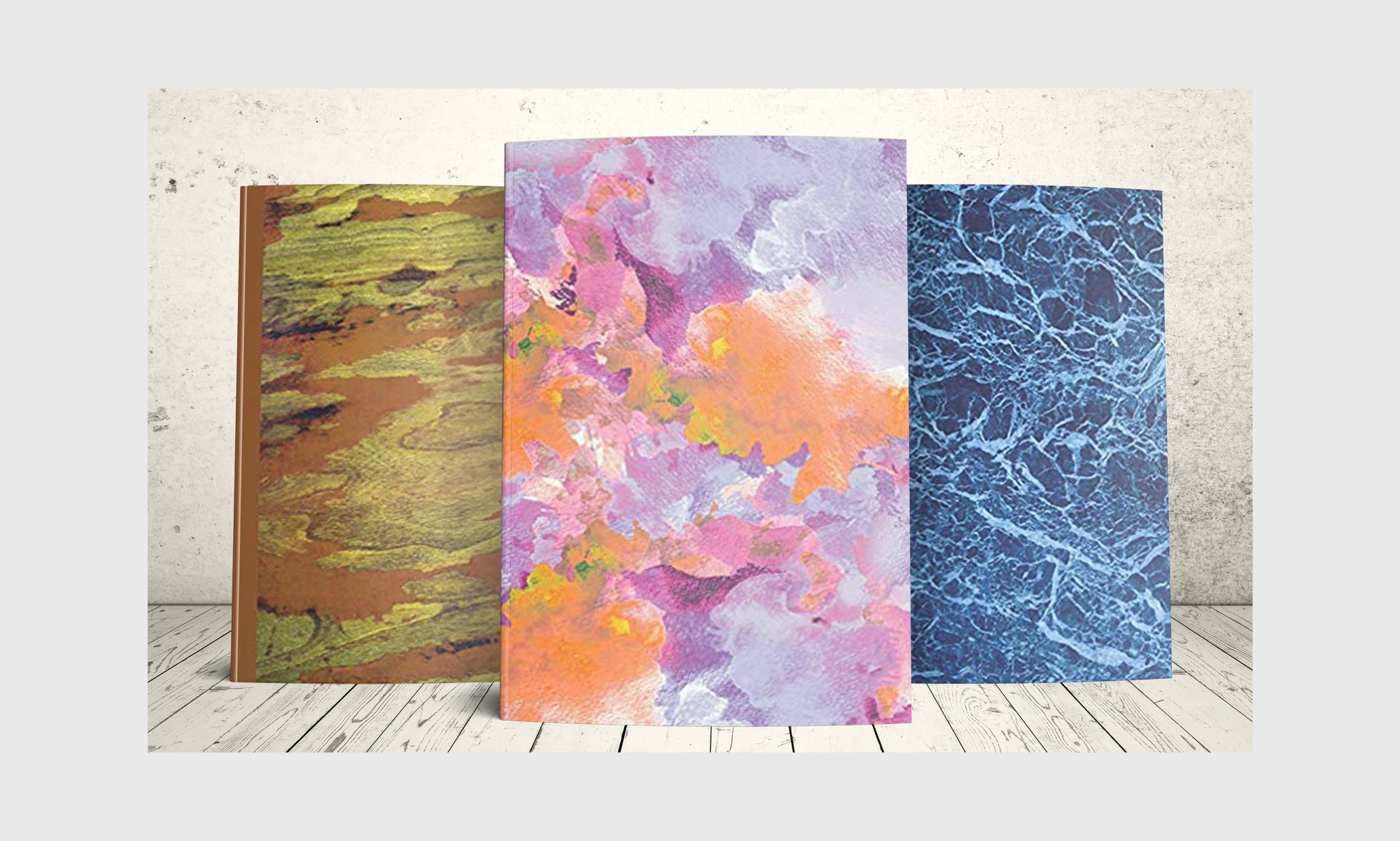 Abstract Watercolor Notebooks by Premise Content Journals