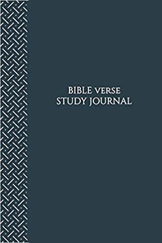 Bible Study Journal (Blue and White)