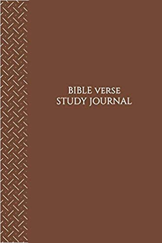 Bible Study Journal (Brown and White)