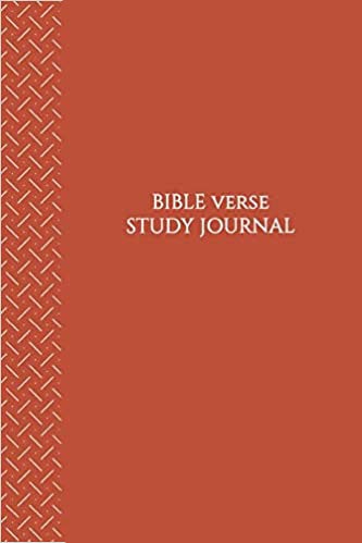 Bible Study Journal (Orange and White)