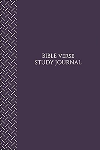 Bible Study Journal (Purple and White)