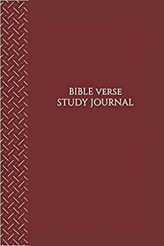 Bible Study Journal (Red and White)