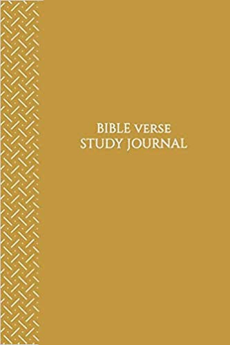 Bible Study Journal (Yellow and White)