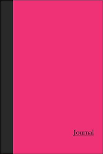 Color Duo Journal in pink and black.