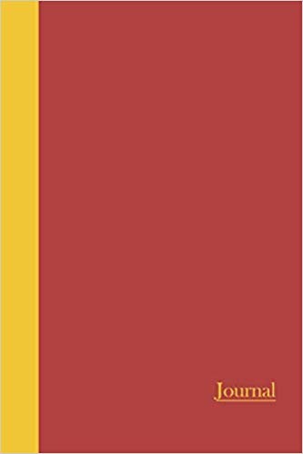 Color Duo Journal in red and yellow.