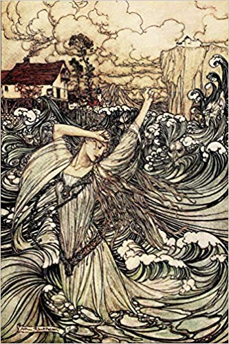 Journal cover with illustration by Arthur Rackham