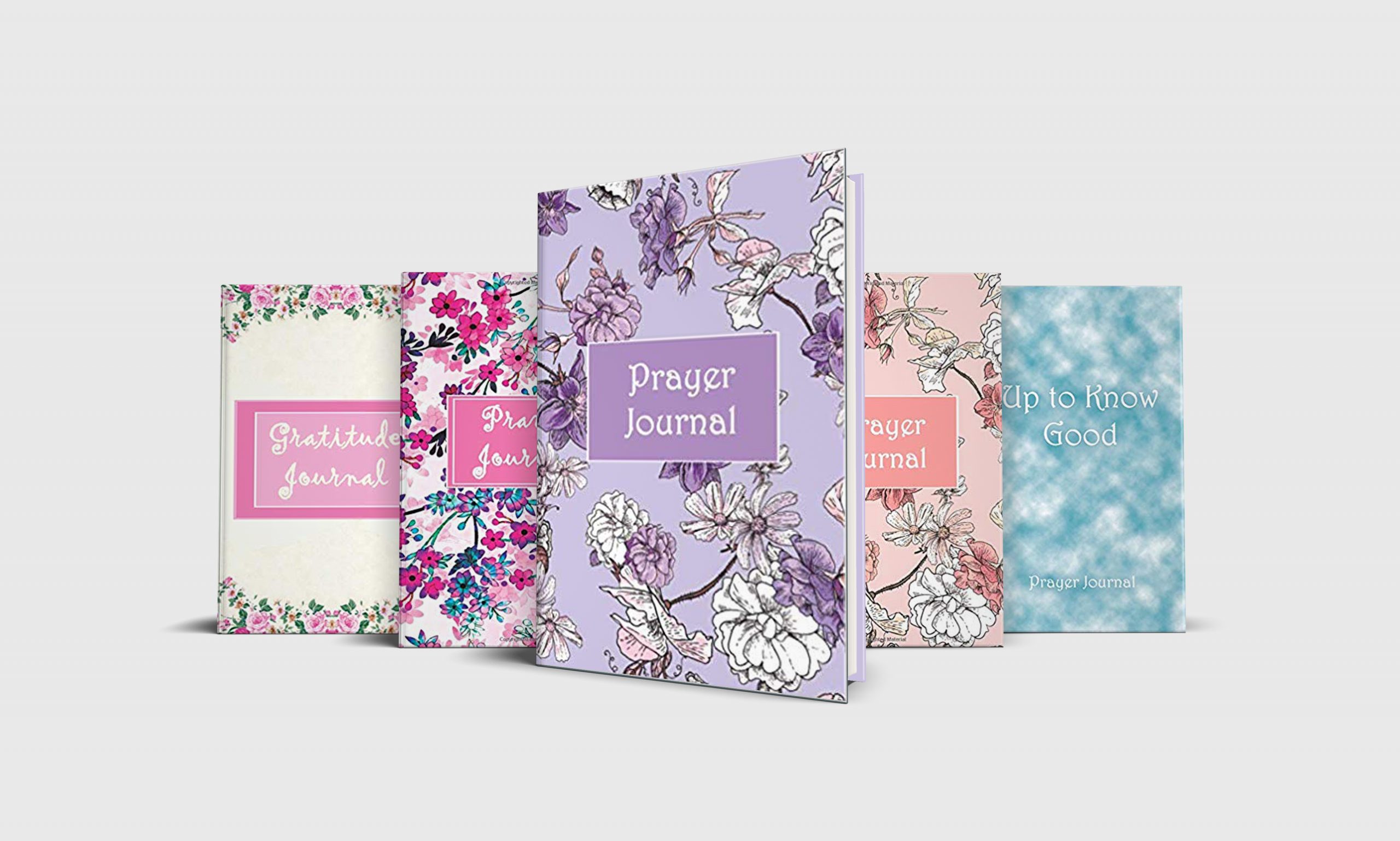 Prayer and Gratitude journals from Premise Content.
